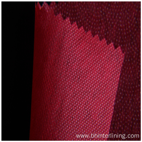 Thermo-bond paste dot nonwoven fusible interlining